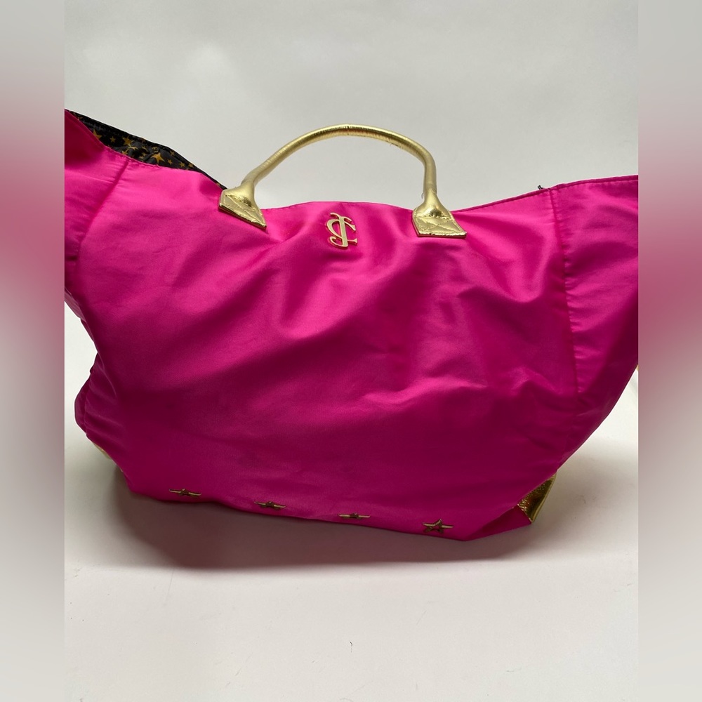 Juicy Couture tote bag pink with stars. New without tags